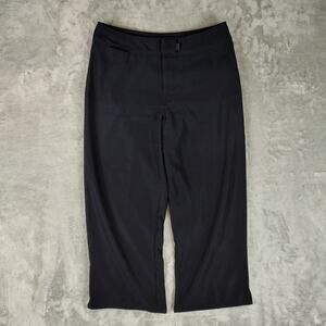 Pataloha patagonia black lightweight casual boho capri pants womens Small